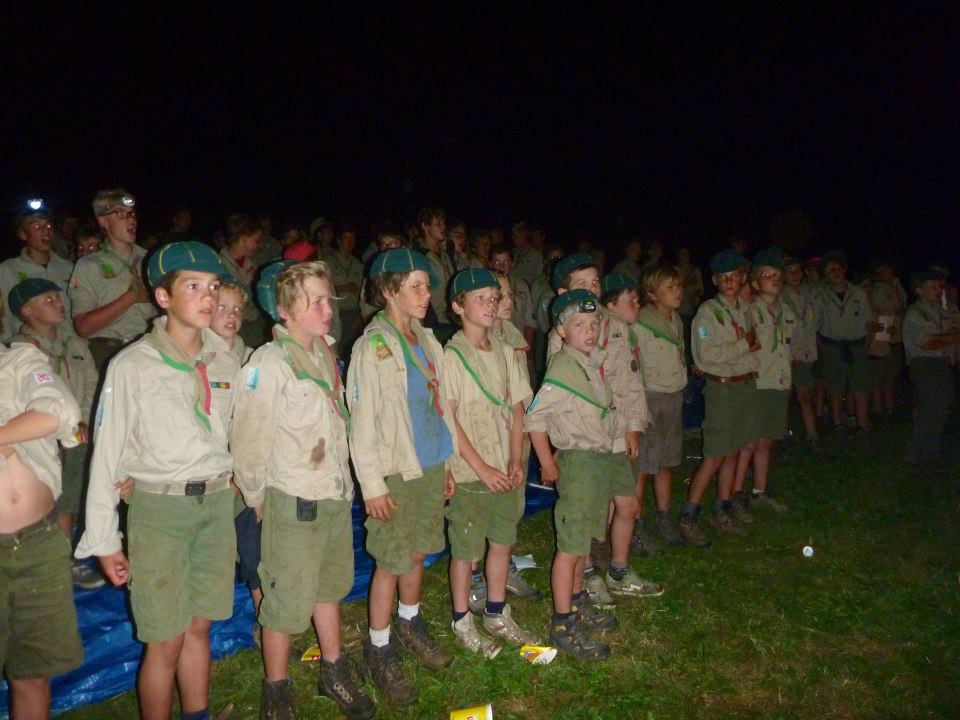 Sint-Martinus den XIIde - Kamp Curfoz 2013 Groot Kampvuur